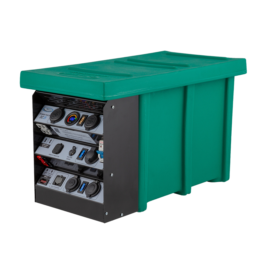 Weekly Rental for National Luna DC25 Green Box, with 154Ah Lithium